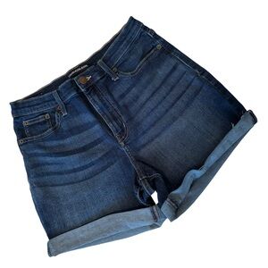 CALVIN KLEIN Cuffed Denim Jeans Shorts Size 4